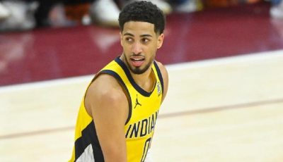 على طريقة رونالدو.. إصابة صاعقة لهاليبورتون في نهائي NBA