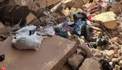 استخراج جثمان طليق بلوجر شهيرة من أسفل أنقاض عقارات حدائق القبة المنهارة