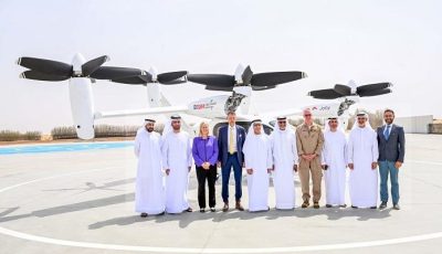 إطلاق أول رحلة تجريبية للتاكسي الجوي الكهربائي «جوبي» في دبي