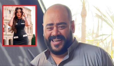 ناهد السباعي خطيبة محمد ممدوح في فيلم السادة الأفاضل