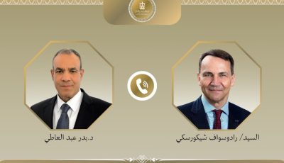 وزير الخارجية يبحث مع نظيره البولندي جهود مصر لخفض توتر الشرق الأوسط