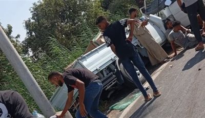 بينهم 5 طلاب.. إصابة 9 أشخاص بجروح خطيرة في حادث سير بالمنيا