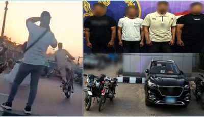 حفل زفاف يتسبب في فوضى مرورية بالقاهرة.. والداخلية تتحرك