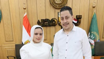 “زغرودة ودعوة حلوة”.. محافظ المنوفية وكيلًا لعروس يتيمة بشبين الكوم