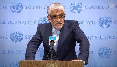 مندوب إيران بالأمم المتحدة: إسرائيل قتلت مئات المدنيين واستهدفت منشآت طبية