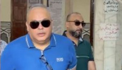 محمود سعد وخالد سرحان يشاركان في تشييع الكاتب محمد عبدالمنعم (صور)