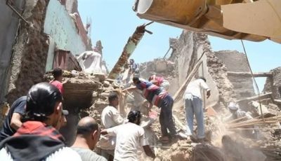 أمن القاهرة يكشف سبب انهيار عقارين بشارع الخليج المصري في حدائق القبة