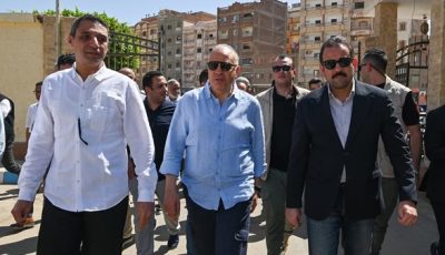 بالتفاصيل.. وزير الري يتفقد محطة مياه شرب السويس
