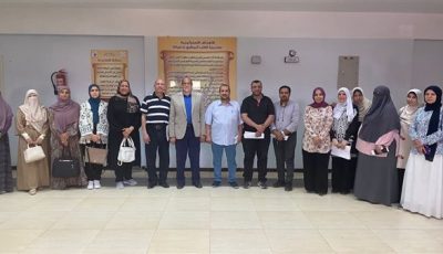 أهم ما دار في اجتماع مدير بيطري دمياط بمديري الادارات