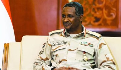 حميدتي يمد يده لمصر بالحوار بدلا من التصعيد الإعلامي