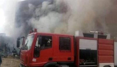 حريق يلتهم فيلا بغرب سوميد في أكتوبر.. والحماية المدنية تتدخل سريعًا