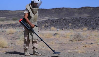 مشروع «مسام» ينزع 1.243 لغمًا من الأراضي اليمنية خلال أسبوع