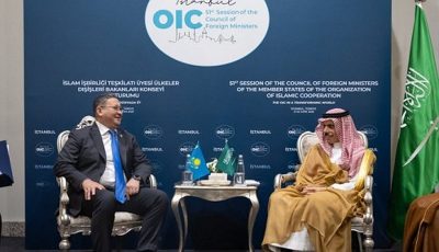 بن فرحان يبحث المستجدات الإقليمية والدولية مع وزير خارجية كازاخستان