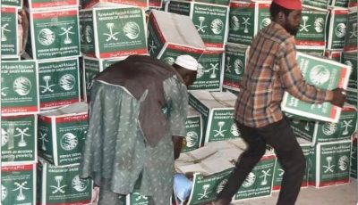 «سلمان للإغاثة» يوزع أكثر من 2400 سلة غذائية في السودان
