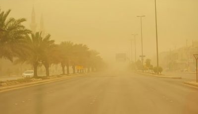 «الأرصاد» تنبّه من أتربة مثارة على منطقة الرياض