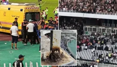 مأساة فرحة التتويج بلقب الدوري الجزائري حديث الصحافة العالمية