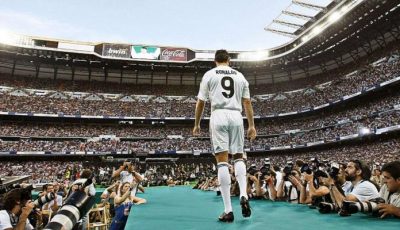 قبل 16 عاما.. استقبال تاريخي لكريستيانو رونالدو في ريال مدريد (فيديو)