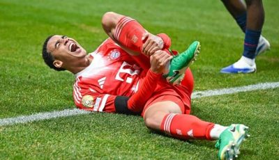 طبيعة الإصابة ومدة الغياب.. جمال موسيالا يسبب صدمة كبيرة لبايرن ميونخ