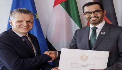 رئيس الإمارات يبعث رسالة خطية إلى المستشار الألماني لتعزيز العلاقات الثنائية