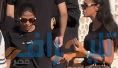 انهيار روبي في جنازة طليقها سامح عبدالعزيز
