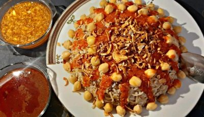 طريقة عمل الكشري المصري خطوة بخطوة