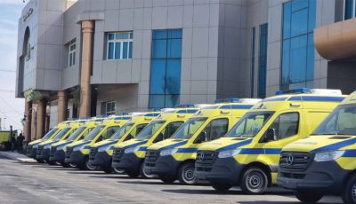 الجيزة والقليوبية تدفعان بسيارات إسعاف لمواجهة نيران سنترال رمسيس