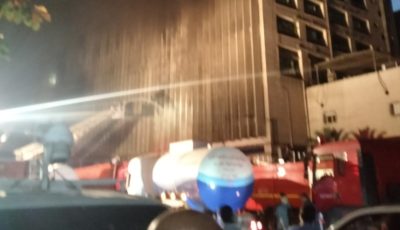 حالات اختناق.. ارتفاع عدد مصابي حريق سنترال رمسيس لـ33 شخصًا