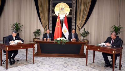 مصر والصين توقعان مذكرات تفاهم في مجالات تنموية واقتصادية