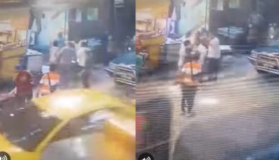حملة إزالة تنتهي باعتداء مسؤولين على فطاطري بطهطا.. وفيديو يوثق الواقعة