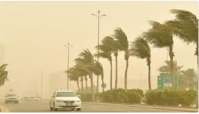 طقس المملكة الثلاثاء.. حار إلى شديد الحرارة ورياح نشطة على عدة مناطق