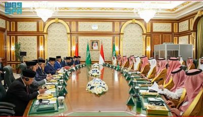 المملكة وإندونيسيا يعُربان عن قلقهما حيال الكارثة الإنسانية في غزة
