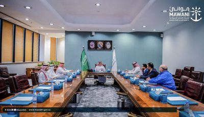 رئيس «موانئ» يبحث مع وفد من شركة ميرسك العالمية سبل التعاون في ميناء جدة الإسلامي