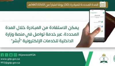 تعرف على مبادرة تمديد تأشيرات الزيارة المنتهية لغرض المغادرة النهائية