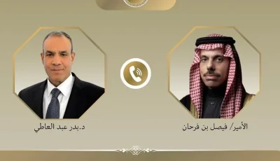 وزير الخارجية ونظيره المصري يبحثان تطورات القضية الفلسطينية والأوضاع في المنطقة