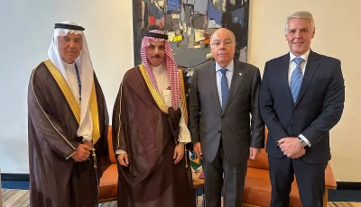 وزير الخارجية سبل تعزيز العلاقات الثنائية مع نظيره البرازيلي