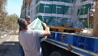 إغاثي الملك سلمان للإغاثة يواصل توزيع المساعدات على الأسر المتضررة من الحرائق في ريف اللاذقية