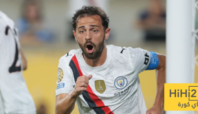 أرقام برناردو سيلفا في الشوط الأول ضد الهلال